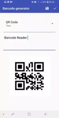 Barcode Reader android App screenshot 2